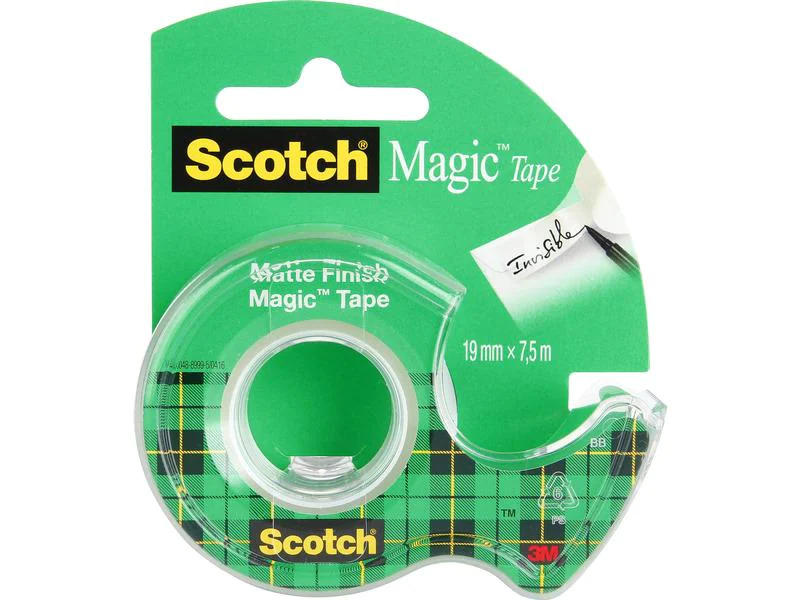 Scotch Handabroller Magic Tape 19 mm x 7.5 m