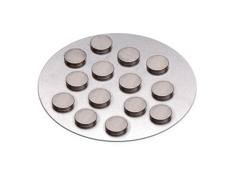 Knorr Prandell Haftmagnet 12 Stück, Silber