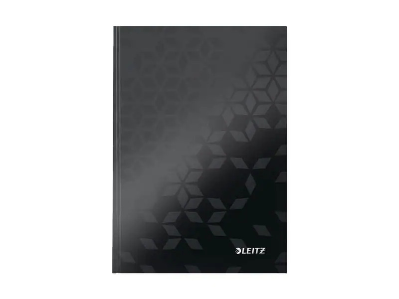 Leitz Notizbuch WOW A5, Liniert, Schwarz
