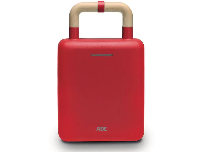 ADE Waffeleisen Rot