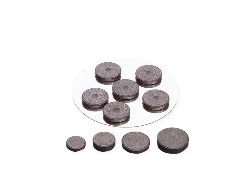 Knorr Prandell Haftmagnet 6 Stück, Schwarz