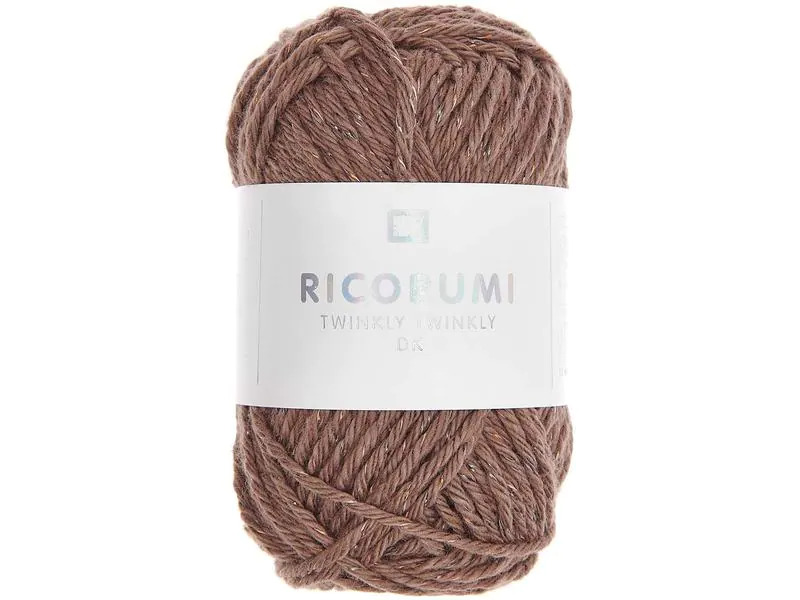 Rico Design Ricorumi Twinkly Twinkly 25 g, Braun