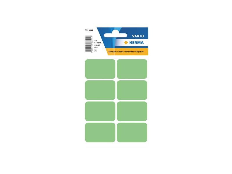 Herma Stickers Vielzweck-Etiketten 2.5 x 4 cm, 40 Etiketten