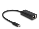 Delock Netzwerk-Adapter Gigabit mit Power Delivery 100 W USB Typ-C