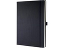 Sigel Notizbuch Conceptum A4, Blanko, Schwarz