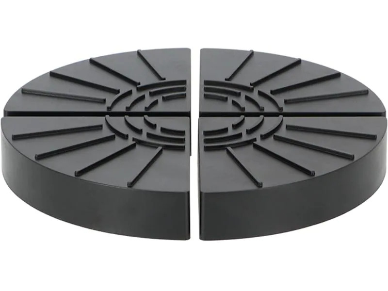 Esschert Design Blumentopffüsse 4er-Set, Schwarz
