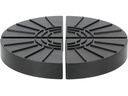 Esschert Design Blumentopffüsse 4er-Set, Schwarz