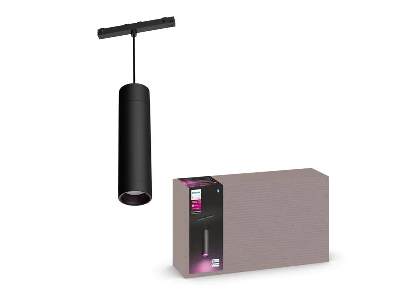 Philips Hue LED Pendelleuchte Perifo Pendel Erweiterung Schwarz