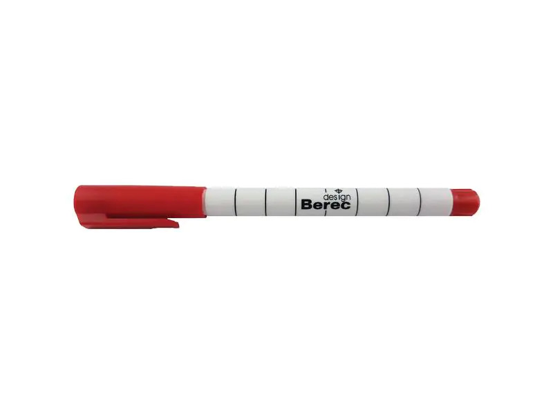Berec Whiteboard-Marker Schmal Rot