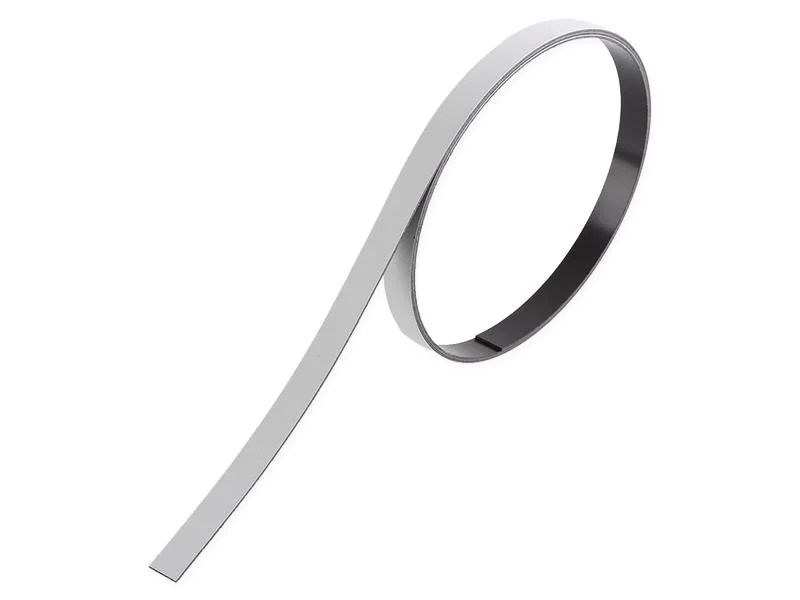 Berec Magnetband 10 mm x 1 m, Grau