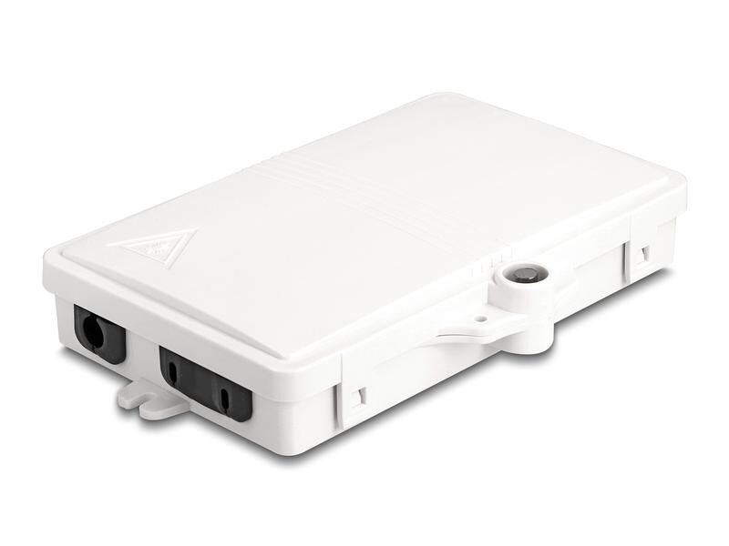 Delock LWL Verteilerbox IP65, 2 Port, Weiss