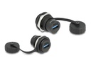 Delock USB 3.2 Gen 1 Typ-A Einbaubuchse IP67 staub- &amp; wasserdicht