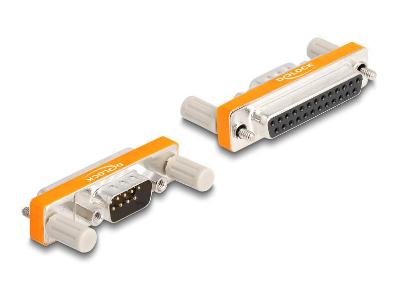 Delock Adapter D-Sub 9 Pin Stecker – D-Sub 25 Pin Buchse