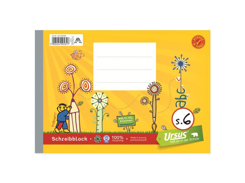 Formati Notizblock S.6 A5 quer, 10 Stück
