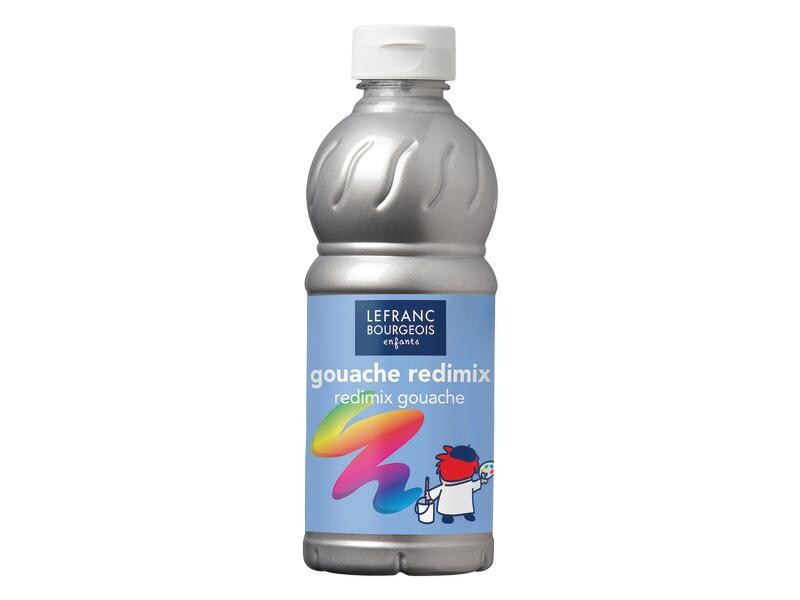 LEFRANC Temperafarben Redimix 250 ml, Silber