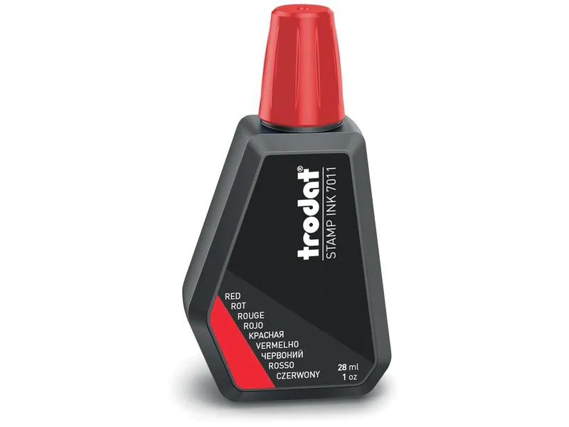 Trodat Stempelfarbe 7011 28 ml, Rot