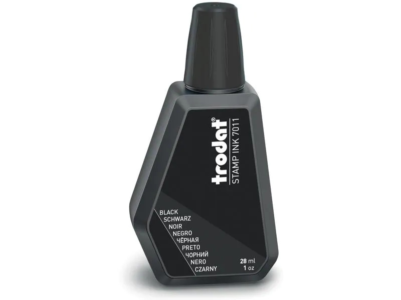 Trodat Stempelfarbe 7011 28 ml, Schwarz
