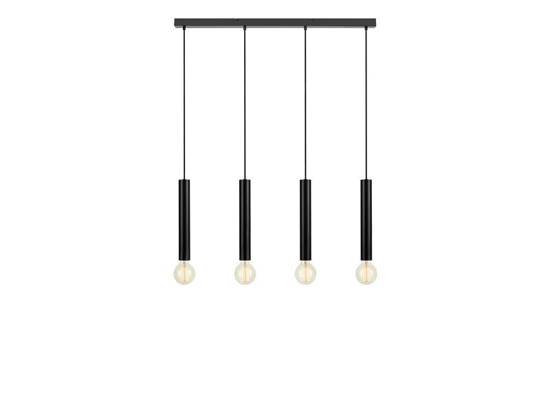 Markslöjd Pendelleuchte Sencillo, 4 x E27, max. 40W, Schwarz