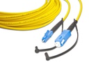 Lightwin LWL-Patchkabel LC-SC, Singlemode, Simplex, 2m