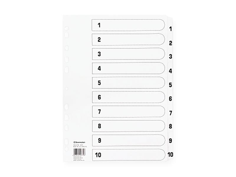 Soennecken Register 1-10