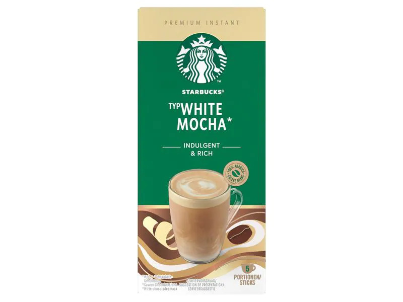 Starbucks Instant Kaffee White Mocha 5 Stück