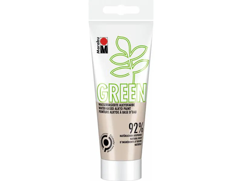 Marabu Bastelfarbe Alkydfarbe Green Sonnengelb, 100 ml