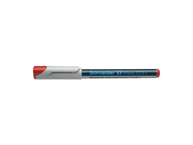 Schneider Permanent-Marker OHP Maxx Wasserlöslich Rot, F