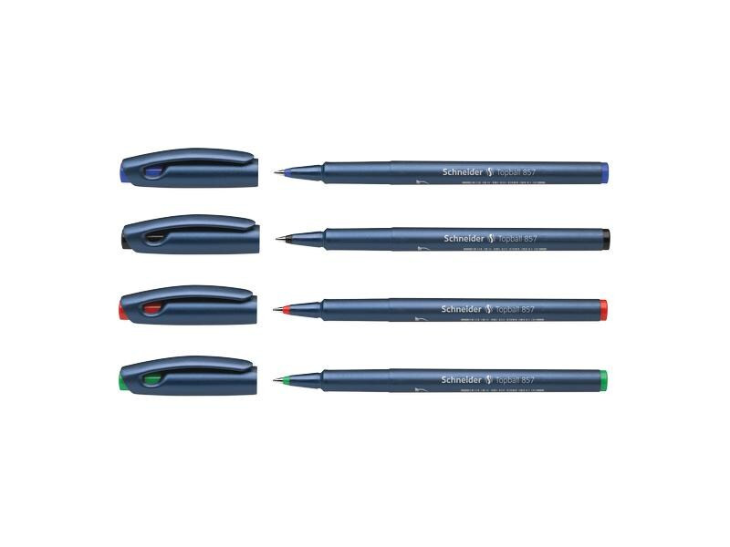 Schneider Rollerball Topball 857 0.6 mm, Blau