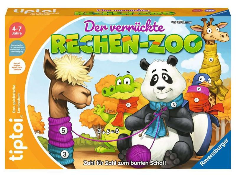 tiptoi Spiel Der verrückte Rechen-Zoo