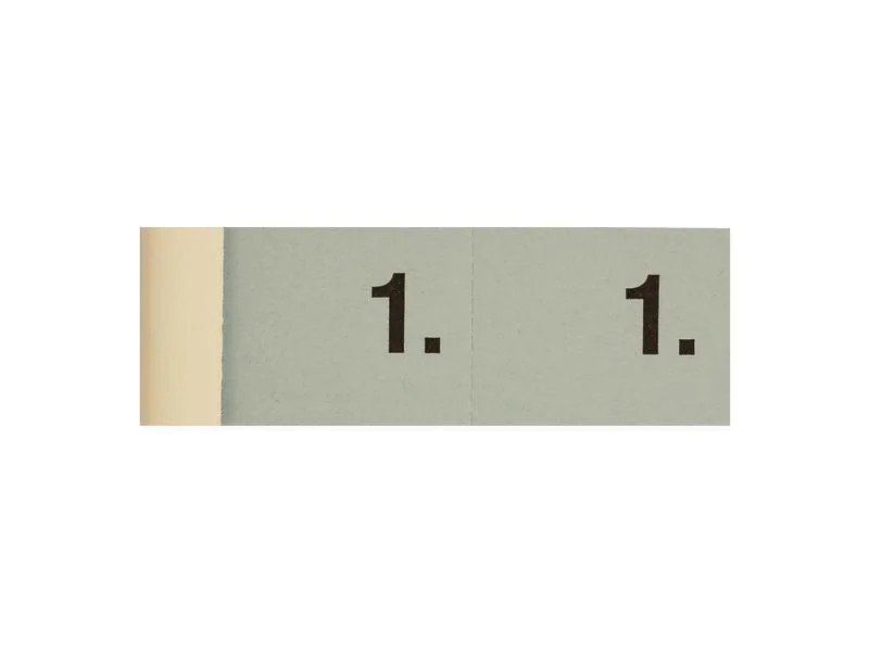 Simplex Notizzettel Garderobenblöcke 1-100, Blau