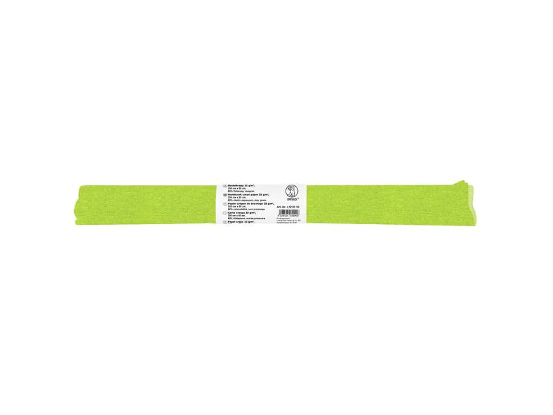 URSUS Krepppapier 50 cm x 2.5 m, 32 g/m², Maigrün