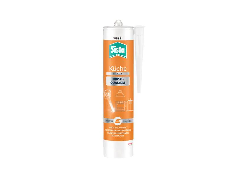 Sista Dichtmasse Küche Silikon Weiss, 280 ml