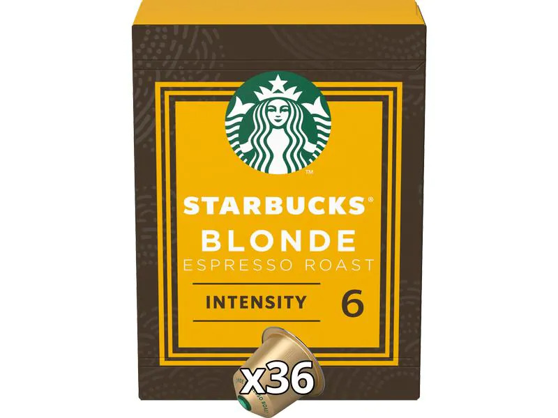 Starbucks Kaffeekapseln Blonde Espresso Roast 36 Stück