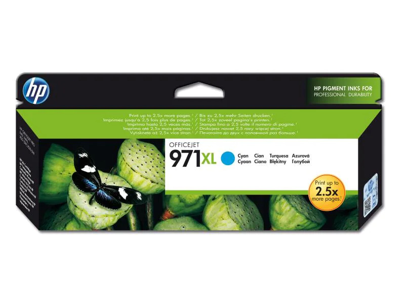 HP Tinte Nr. 971XL (CN626AE) Cyan