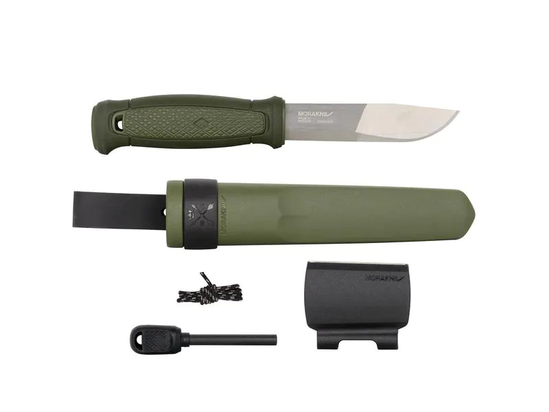 morakniv Survival Knife Kansbol mit Survival Kit (S) (S), Grün
