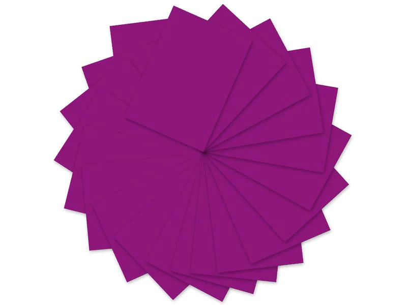 URSUS Tonzeichenpapier A4, 130 g/m², 100 Blatt, Aubergine