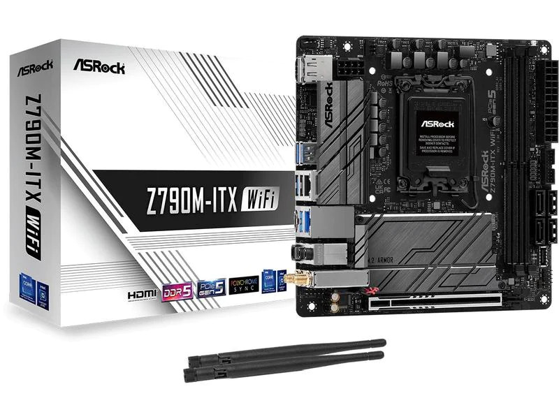 ASRock Mainboard Z790M-ITX WiFi
