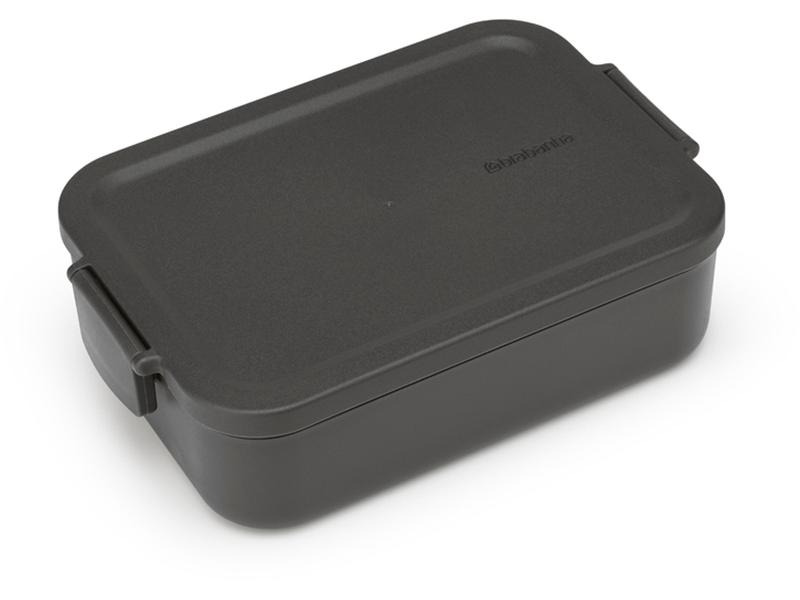 Brabantia Lunchbox Make &amp; Take 1.1 l, Dunkelgrau