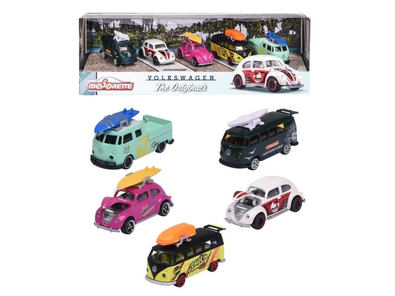 Majorette Auto VW The Originals 5 Pieces Pack