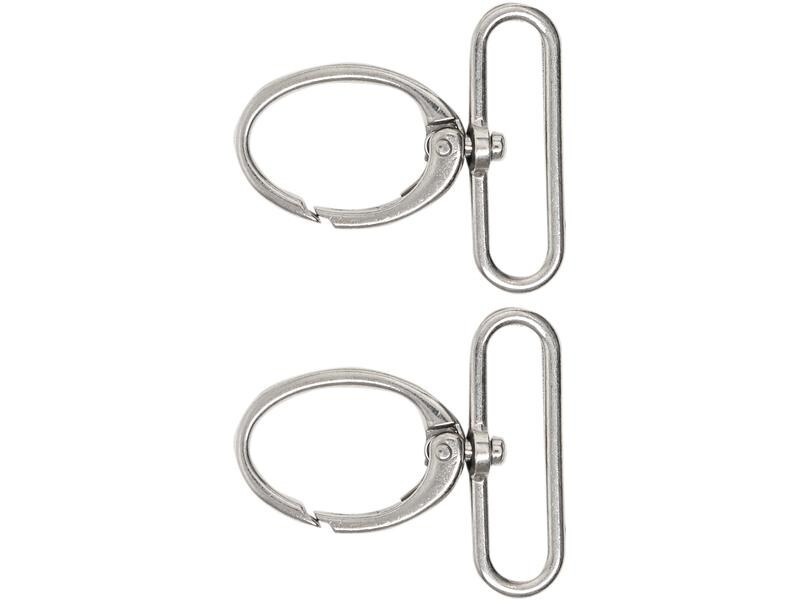 lalana Anhänger mit Karabiner 50 x 45 mm, 2 Stück