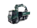 Amewi Lastwagen Mercedes Benz Arocs Kipper mit Kran 1:18, RTR