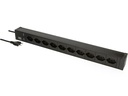 Bachmann 19 PDU 10x T13, &gt; 1HE, Schwarz