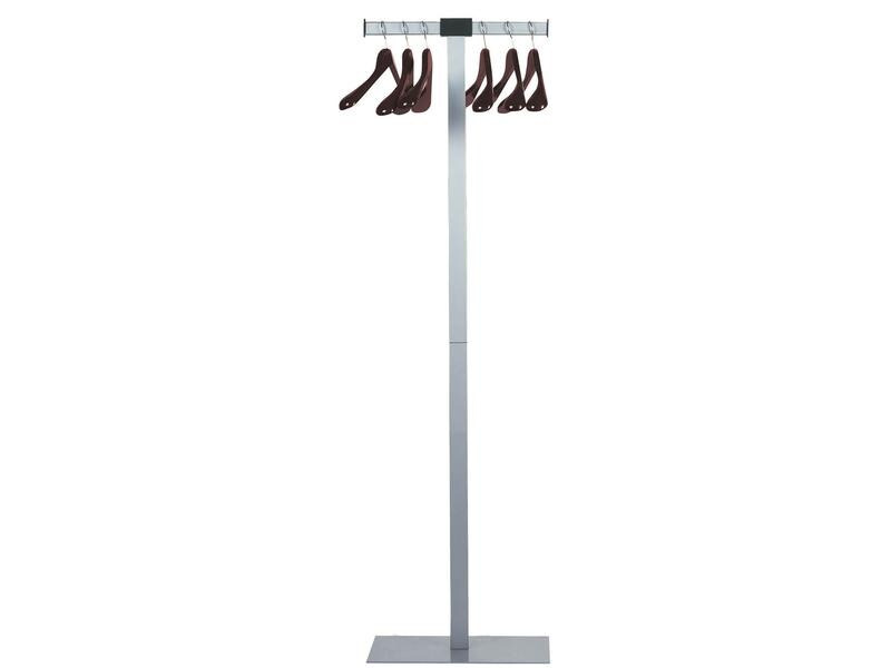 UNiLUX Garderobenständer Spirit 175 cm, Metallgrau