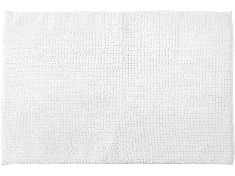 diaqua® Badteppich Chenille 90 x 60 cm, Weiss