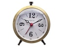 NeXtime Klassischer Wecker Harvey Weiss/Gold