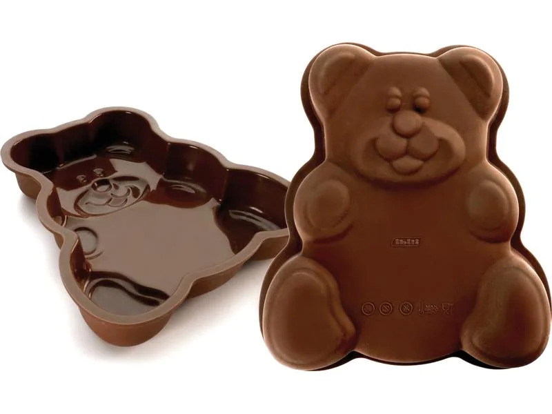 Ibili Motiv-Backform Teddybär, 26 x 24 x 5.5 cm