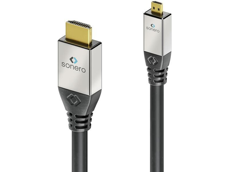 sonero Kabel Micro-HDMI (HDMI-D) - HDMI, 1 m