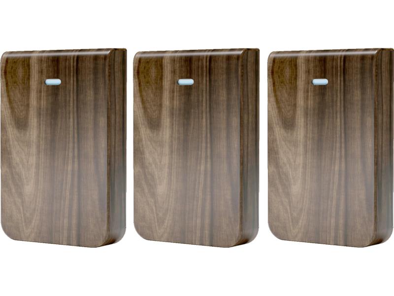 Ubiquiti Abdeckung IW-HD-WD-3 3er Set Holz-Optik für In-Wall HD
