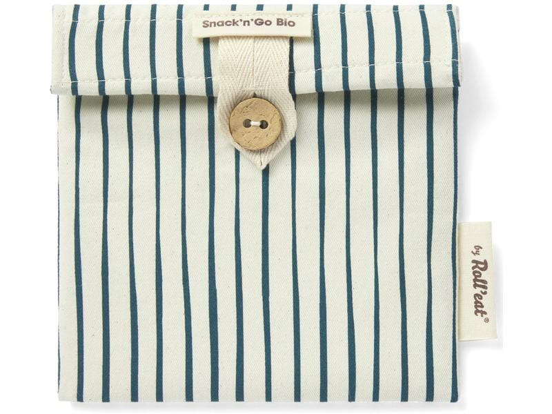 Roll'eat Lunchbeutel SnacknGo Etnia Sea Beige/Blau