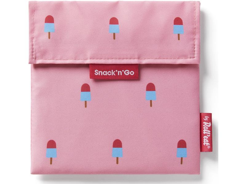 Roll'eat Lunchbeutel SnacknGo Icons Ice-cream Rosa